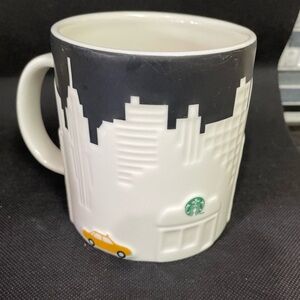 Starbucks New York City Mug hand painted